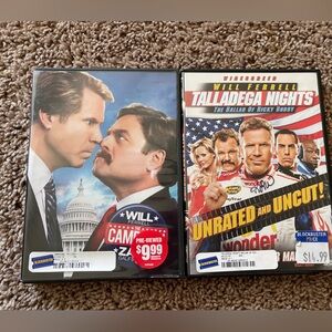 Comedy Movie DVD Set - Blue and Red Covers